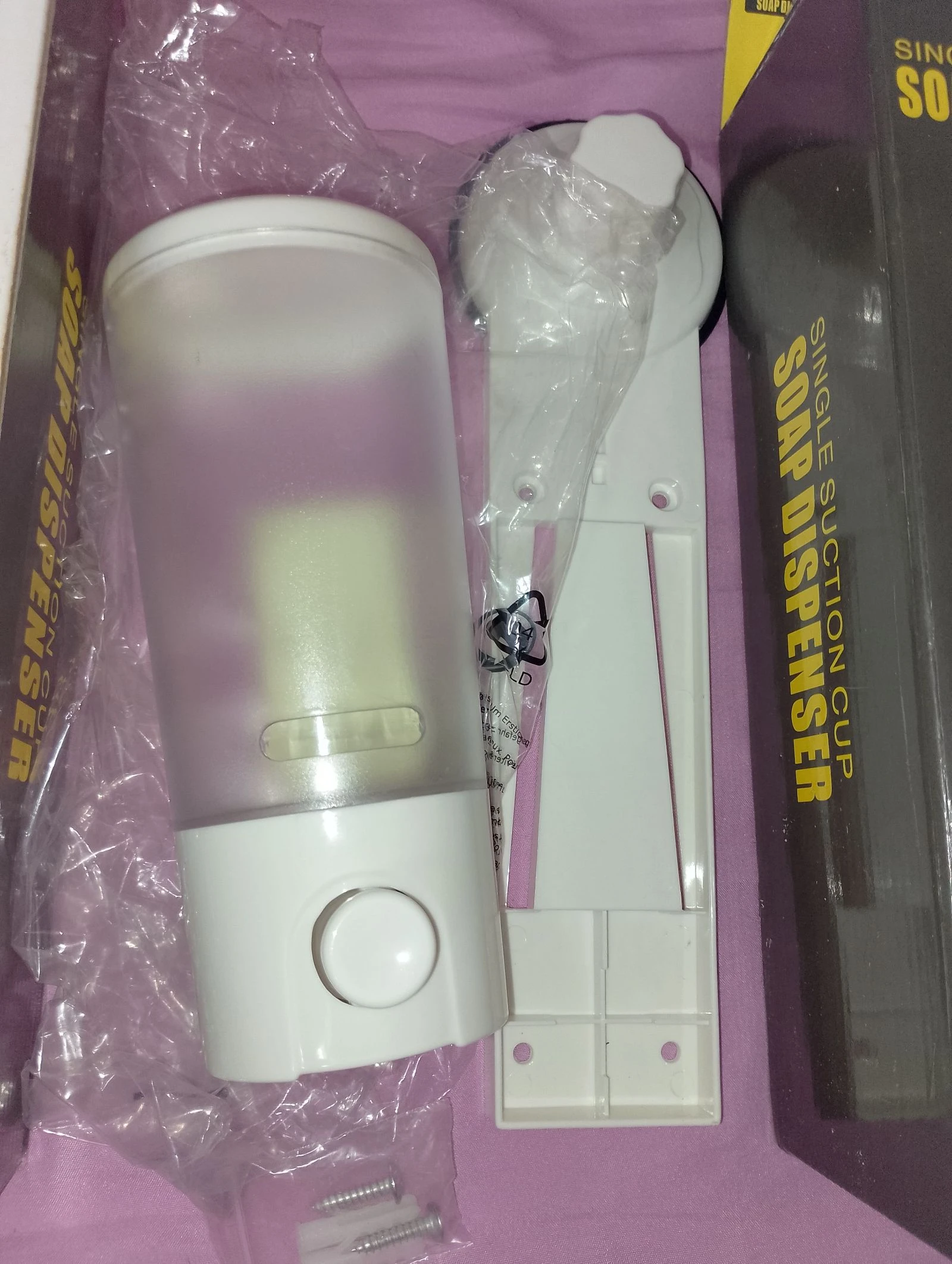 New Wall-Mounted Suction Cup Soap Dispenser – photo 3